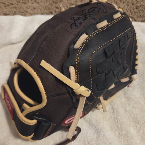 Rawlings RH rbg36bc Baseball/Softball Glove 12.5" Nice, Game Ready Glove