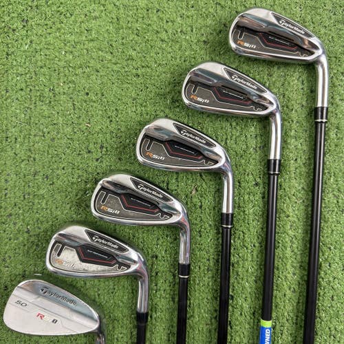 Taylormade RSi 1 Iron Set 6-PW AW Reax 65g Regular Flex Graphite