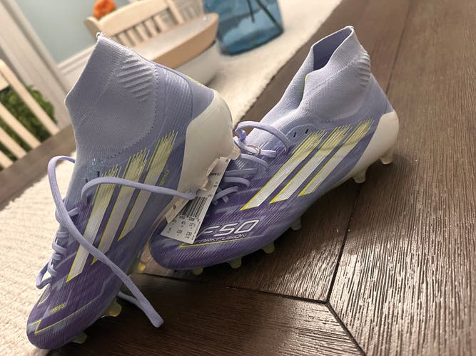 Purple Size M 5.0 (W 6.0) Adidas F50 Elite Molded Cleats Cleats (New)