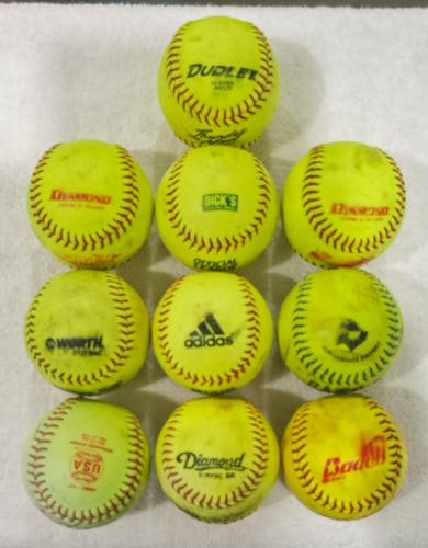 Softball 10 Pack 11" (Used)