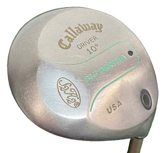 Callaway Big Bertha S2H2 Driver 10* RH Gems Ladies Graphite 43" Nice Wrap Grip