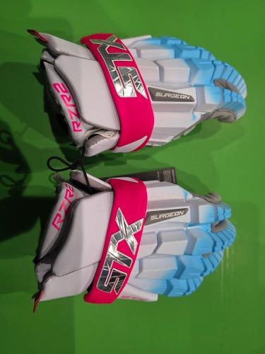 STX Surgeon RZR2 Lacrosse Gloves (New)