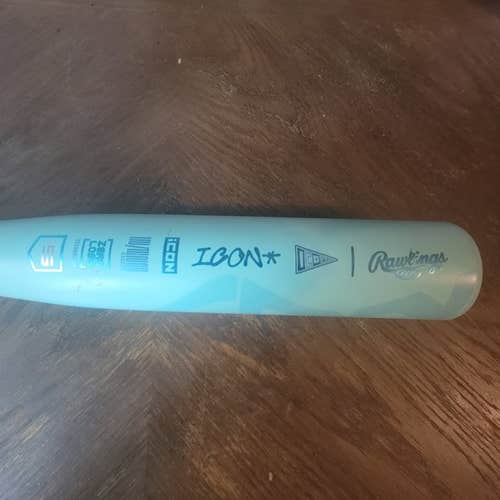 2026 Rawlings Icon Composite USSSA Certified Bat (-5) 27 oz 32" (Used)