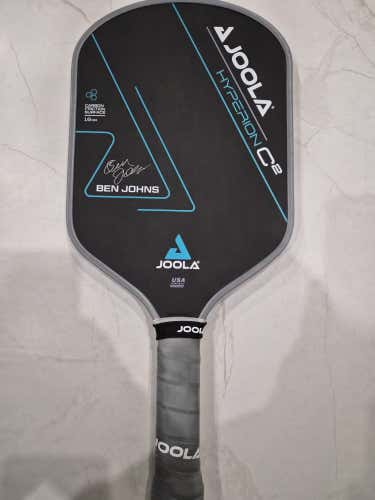 JOOLA Ben Johns Hyperion C2 Carbon Friction Surface 16mm Pickleball Paddle (Hardly Used)