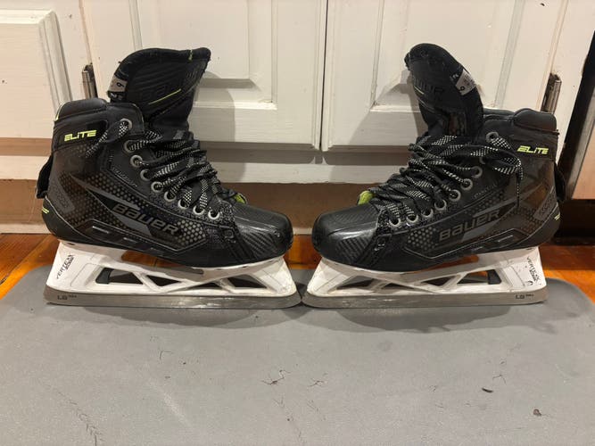 Bauer Elite Hockey Goalie Skates - Size 6 Fit 2 Regular Width (Used)