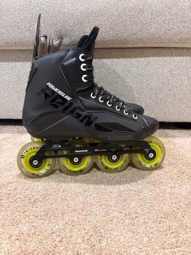 Powerslide Reign Triton 80 Inline Hockey Skates | Men’s 7.5 | Like New