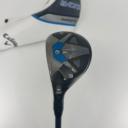 Callaway Paradym AI Smoke HL Hybrid 18.0 LH Aldila RIP'D VS Proto