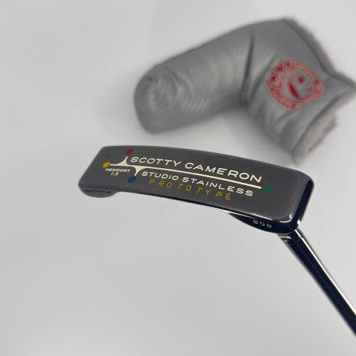 Scotty Cameron SS Newport 1.5 Prototype Putter RH 34.5"" Blade Steel