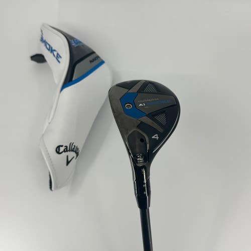 Callaway Paradym AI Smoke HL 4 Hybrid 21* LH Accra 362T Regular M3 Shaft