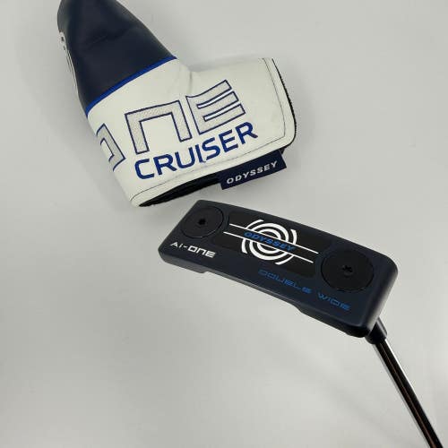 Odyssey Ai-ONE Double Wide CH Putter RH 32.25"" Mid-Mallet Steel