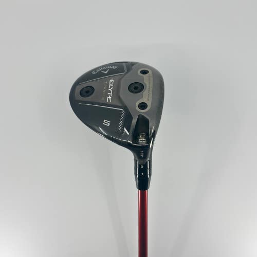 Callaway Elyte TI Fairway Wood 18.0 RH Fujikura Ventus TR Red Velocore