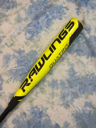 2018 Rawlings QUATRO GLOWSTICK Composite BBCOR 32in 29oz (-3)
