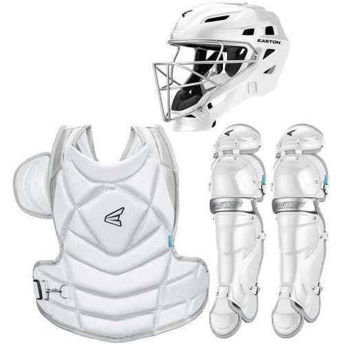 New Easton JSCHRO FNDMT Catchers Protective Set White 11873-EASE00682280