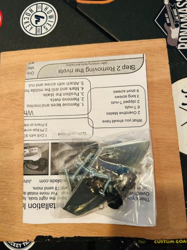 Goal slake overdrive blades