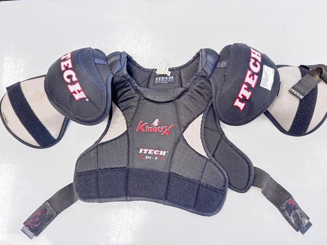 Used Itech KINETIX 4 Intermediate Shoulder Pads MD 11860-S000316457