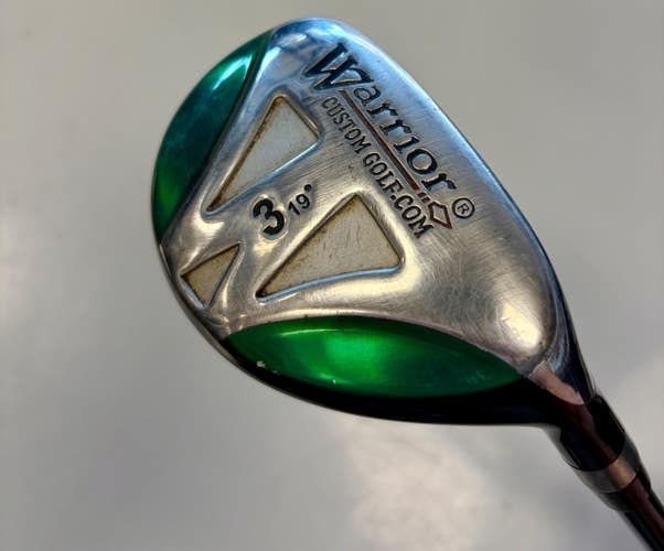 Used Warrior 19 DEGREE Mens Hybrid Club RH 3 Hybrid 11860-S000316440