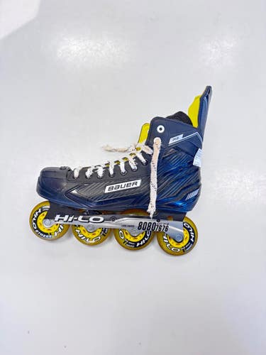 Used Bauer Roller Hockey Skates Black Senior 10 11860-S000316422