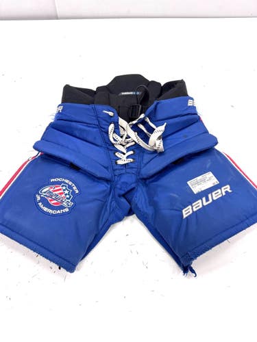 Used Bauer BAUER TEAM AMERKS Junior Goalie Pant Royal Blue LG 11860-S000316396