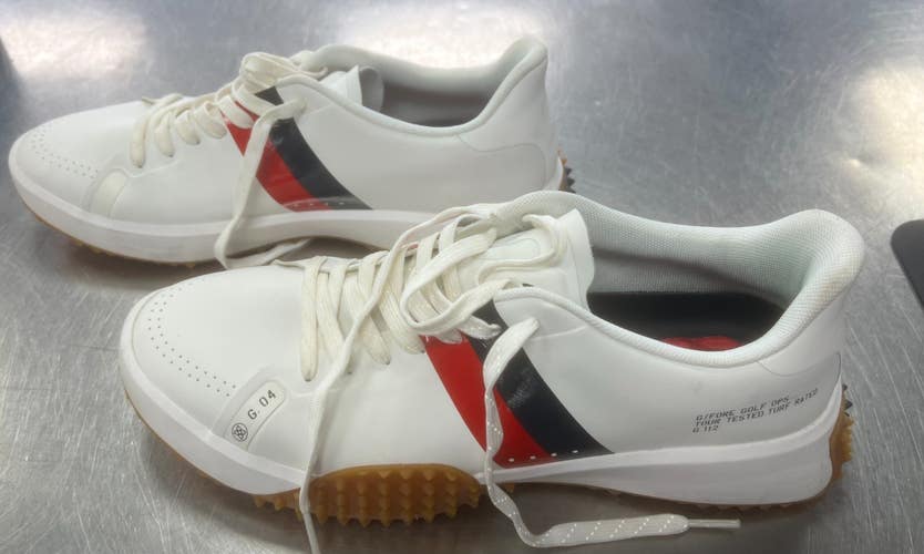 Used MensG Fore Golf Shoes White Senior 11.5 11497-S000161881