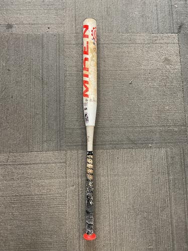 Used Miken PSYCHO CORY BRIGGS BB/SB Slowpitch Bat White 34" 11614-S000244804