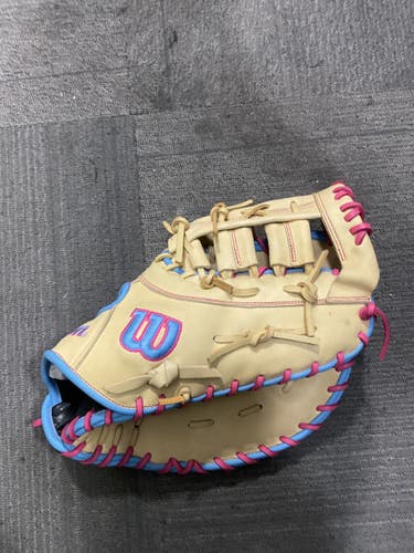 Used Wilson A1000 BB/SB First Base RH Throw Brown 12 1/2" 11614-S000244781
