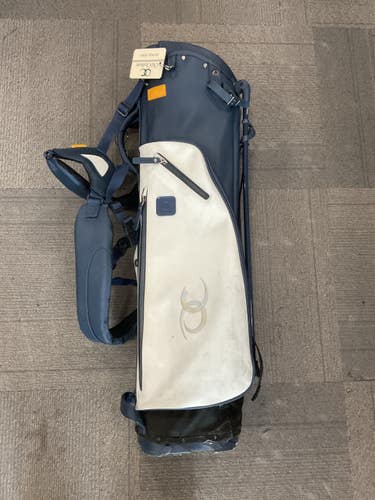 Used STITCH 5 WAY GOLF STAND BAG Mens Stand Bag Navy Blue 11614-S000244777