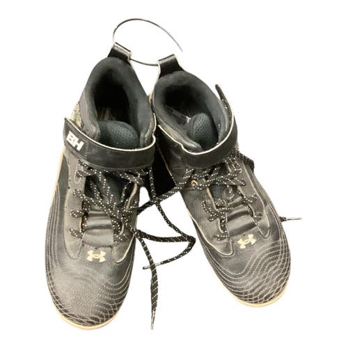 Used Under Armour BB CLEAT BB/SB Cleats Black Junior 06 11846-S000110986