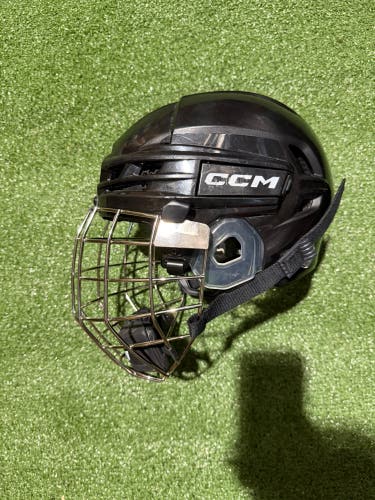 CCM Tacks 720 Helmet | Small w/ FM580 Chrome Cage