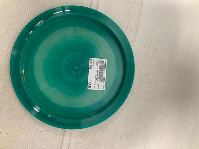 Used Discraft RAPTOR ESP Disc Golf Driver Green 170g 11823-S000042114
