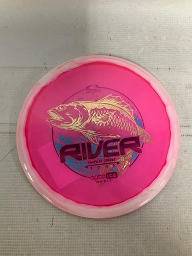 Used Latitude 64 RIVER OPTO ICE ORBIT Disc Golf Driver Pink 175g 11823-S000042113