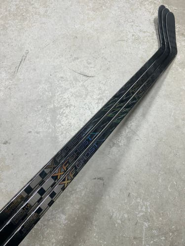 3 PACK 90 Flex P28M Senior CCM XF Ghost Pro Left Hand Hockey Stick Pro Stock (New)