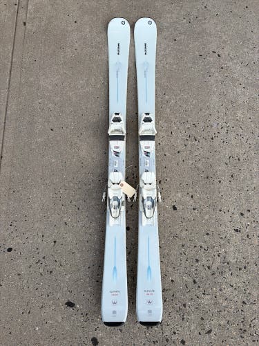 2017 Women's 146cm Blizzard Elevate 7.7 Skis | Marker TLT 10 Bindings (Used)
