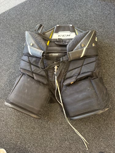 Black CCM Axis Hockey Goalie Pants (Used) | Senior Medium
