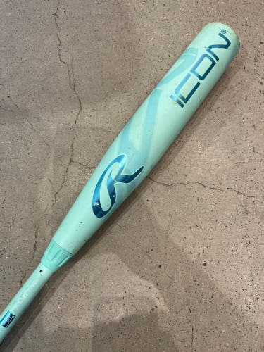 2026 Rawlings Icon Composite Bat USSSA Certified (-5) Composite 26 oz 31" (Used)
