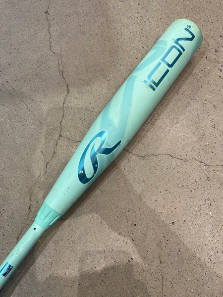 2026 Rawlings Icon Composite Bat USSSA Certified (-5) Composite 26 oz 31" (Used)
