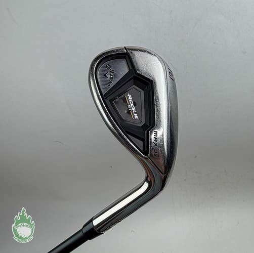 Right Handed Callaway Rogue ST Max OS Gap Wedge Regular Flex Graphite Golf Club