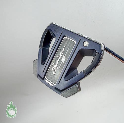 Used Right Handed TaylorMade Spider EX Navy 34" Putter Steel Golf Club