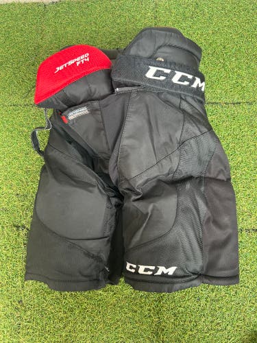Junior Large CCM JetSpeed FT4 Hockey Pants (Used)