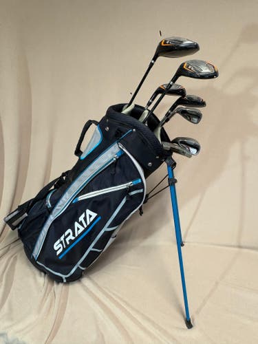 Men's Maxfli Left Hand Clubs (Full Set) Regular Flex 7 Pieces (Used)