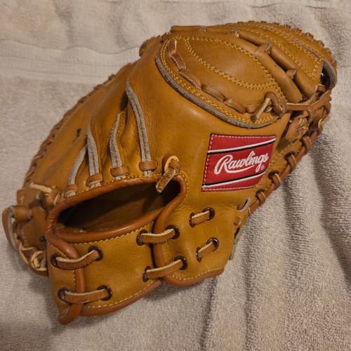 Rawlings RH Catcher's RCM 50 Lance Parrish Baseball Glove 32.5" Nicely made glove/ great shape