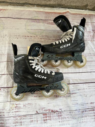 Senior CCM Super Tacks 9350 Inline Skates Regular Width Size 7 (Used)