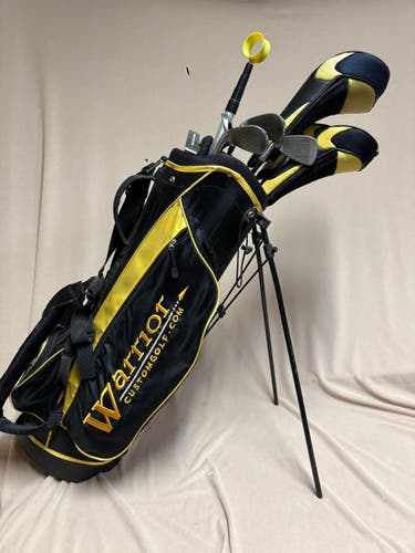 Men's Warrior Right Handed Clubs (Full Set) Regular Flex 10 Pieces (Used)
