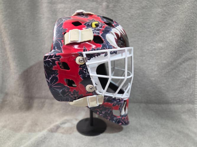 Senior Small Bauer NME One Goalie Mask - All new parts and paint job