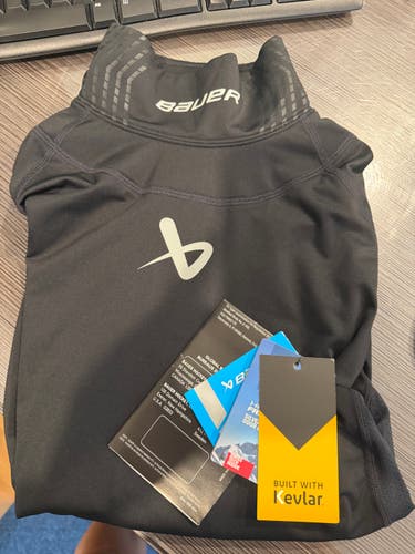 Black XL Kids Unisex Bauer Compression (New)