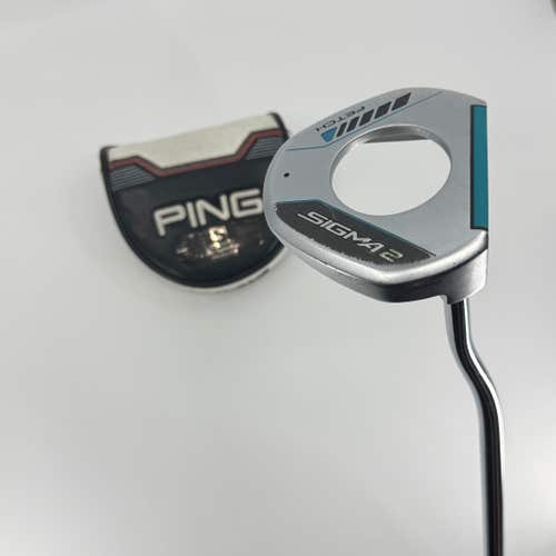 Ping Sigma 2 Fetch Putter RH Mallet 33" Headcover Used Steel Golf Club