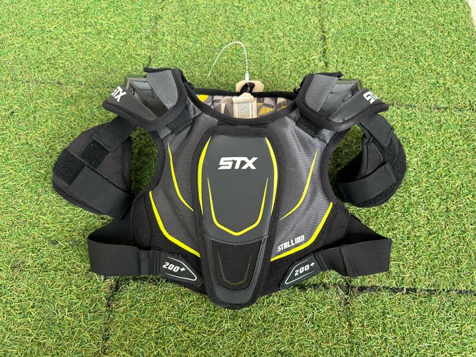 Small Youth STX Stallion 200+ Shoulder Pads (Used)
