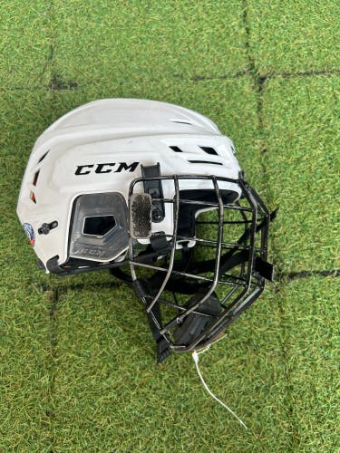 White Small CCM Tacks 710 Helmet (Used)