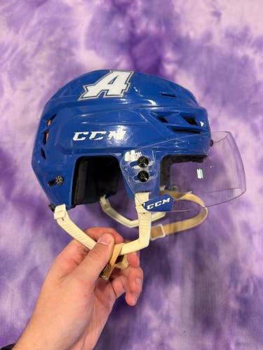 Blue Small CCM Tacks 710 Helmet (Used)