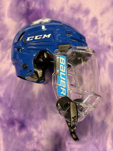 Blue Small CCM Tacks 910 Helmet (New)