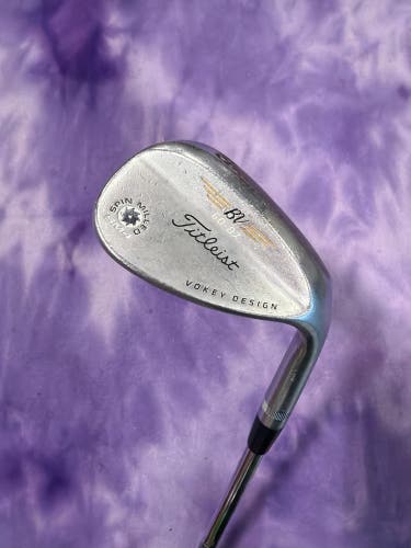Men's Titleist BV Vokey SM4 Wedge Right Handed 60 Degree Steel Shaft (Used)